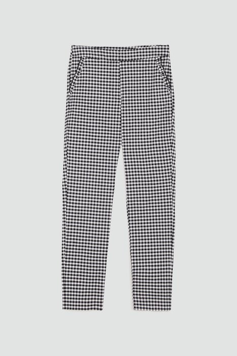 Pantaloni quadri con volant - Zara