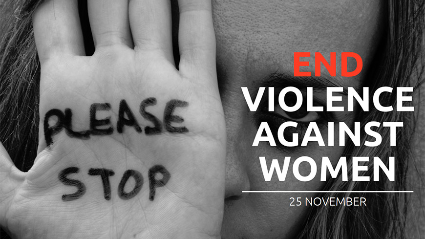 25 Novembre, giornata internazionale contro la violenza sulle donne
